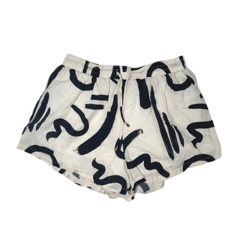 Seven Wonders York Cotton Short‎ Sand/Black Women's Shorts size Large